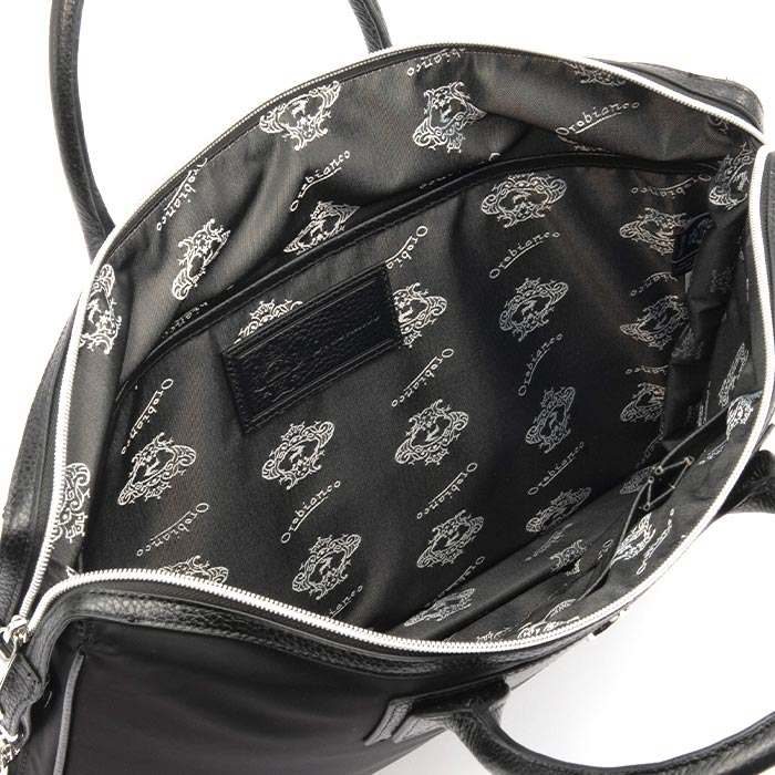 【極美品】オロビアンコ　ビジネスバッグ　SCAFFALE ブラック Orobianco（オロビアンコ） 【SALE 30%OFF】 正規品 ビジネスバッグ