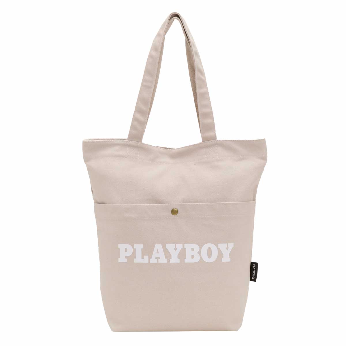 PLAYBOY トートバッグ プレイボーイ ポケットトート バッグ ベーシック