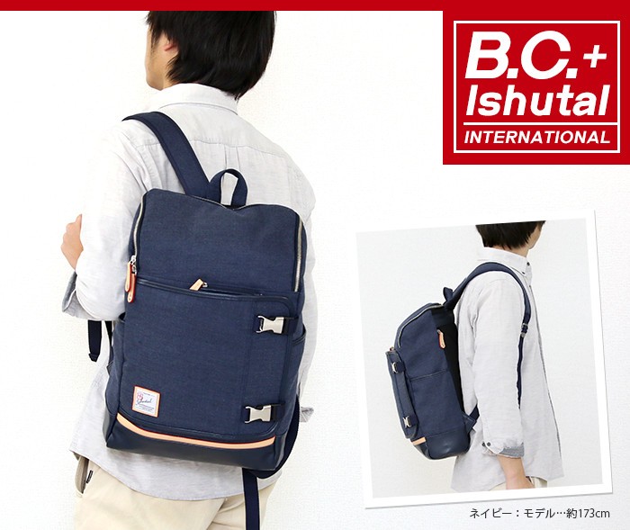 B.C.+ISHUTAL イシュタル ビーシーイシュタル スクエアリュック