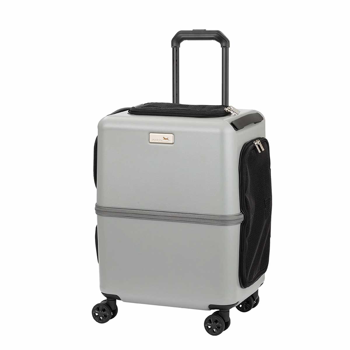 ホワイト キャリーケース 4輪 Amazon | [TIERRAL] PUFFER スーツケース S フロントオープン