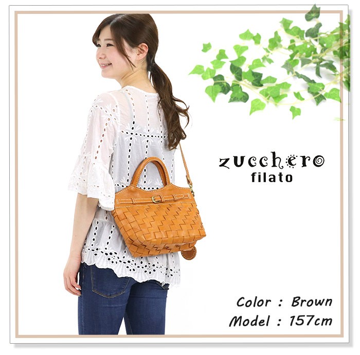 zucchero filato トートバッグ レディース 本革 zuccherofilato