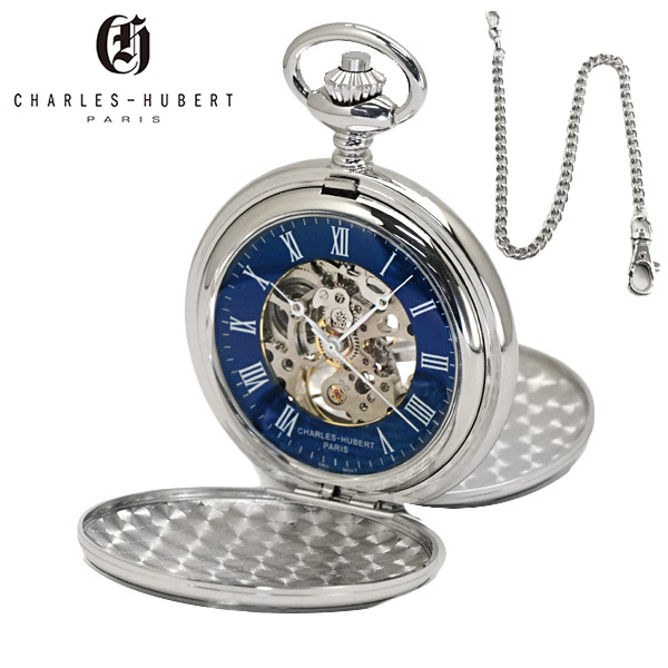 チャールズ ヒューバート CHARLES HUBERT 懐中時計 47mm ダブル