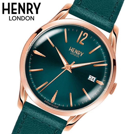 ヘンリーロンドン HENRY LONDON 腕時計 25mm レディース 牛革ベルト