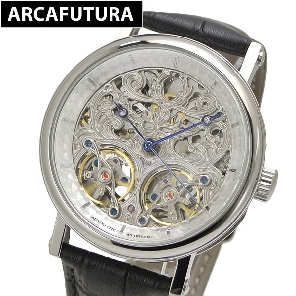アルカフトゥーラ ARCA FUTURA 腕時計 機械式 自動巻き ツインバレル