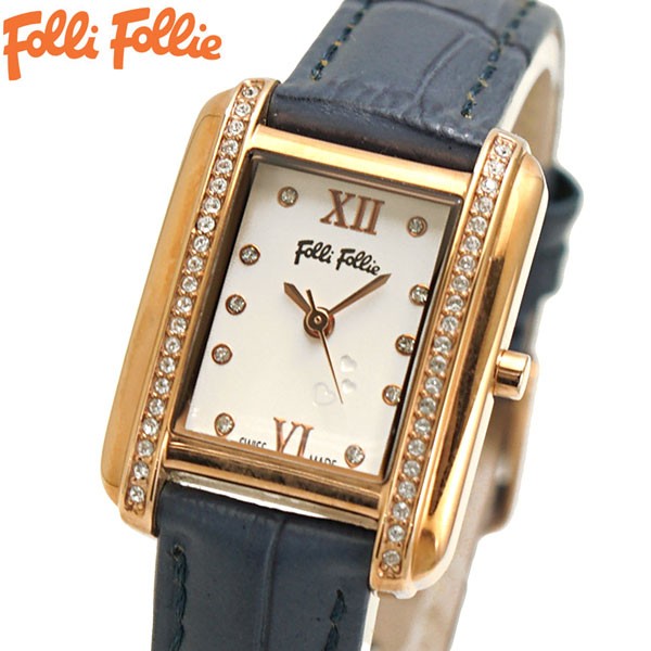 フォリフォリ FOLLI FOLLIE 腕時計 レディース/女性用 ローズゴールド