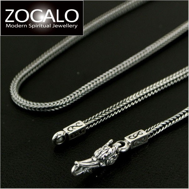 ZOCALO (ソカロ) ヘリンボーン・ネックレス45cm (シルバー925 ZOCALO (ソカロ) ヘリンボーン・ネックレスM・45cm (シルバー925