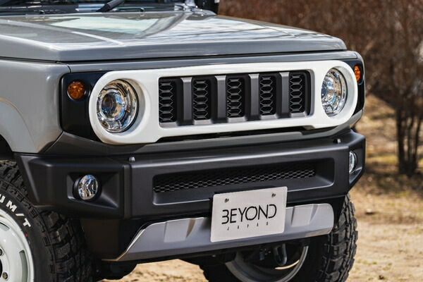ビヨンドジャパン ジムニー/ジムニーシエラ JB64/JB74 ミニオン フェイスカバー(未塗装)ABS製 befc40-unp-01 BEYOND JAPAN エクステリア | BEYOND JAPAN | 01