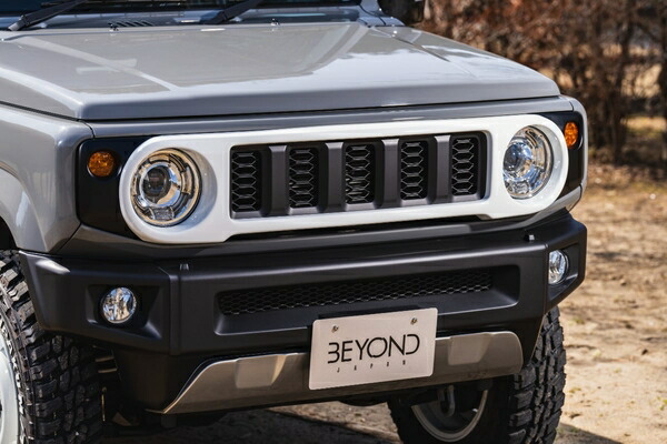 ビヨンドジャパン ジムニー/ジムニーシエラ JB64/JB74 ミニオン フェイスカバー(未塗装)ABS製 befc40-unp-01 BEYOND JAPAN エクステリア | BEYOND JAPAN | 02