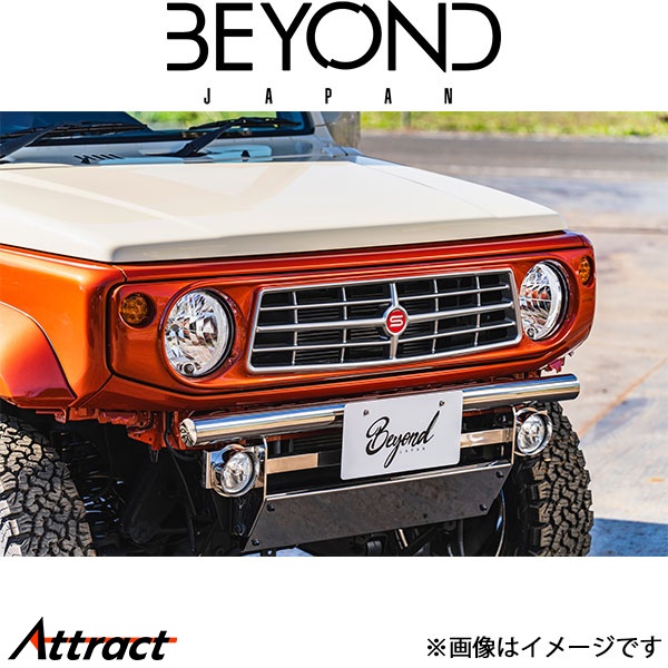 ビヨンドジャパン ジムニー/ジムニーシエラ JB64/JB74 フェイスグリル Su11(エンブレム：ブラック)befgsu11-abs-01 BEYOND JAPAN グリル | BEYOND JAPAN