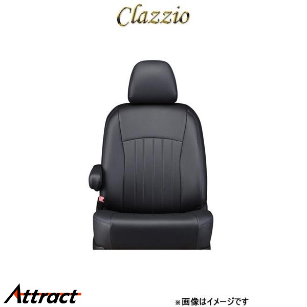 クラッツィオ シートカバー クラッツィオライン(ブラック×ブルー