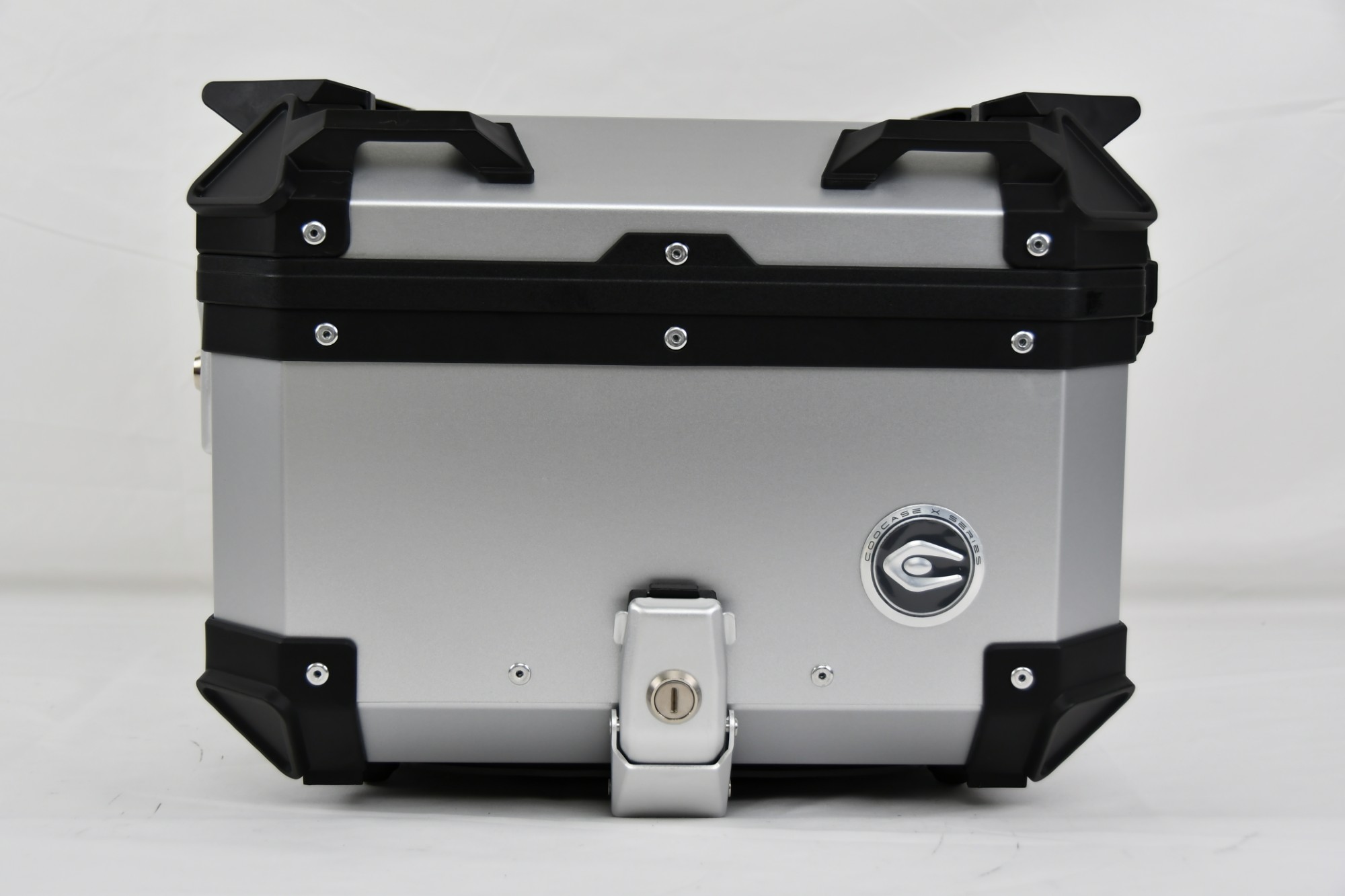 クーケース Q6 アルミ製トップケース シルバー CCX300S COOCASE バイク用品_1