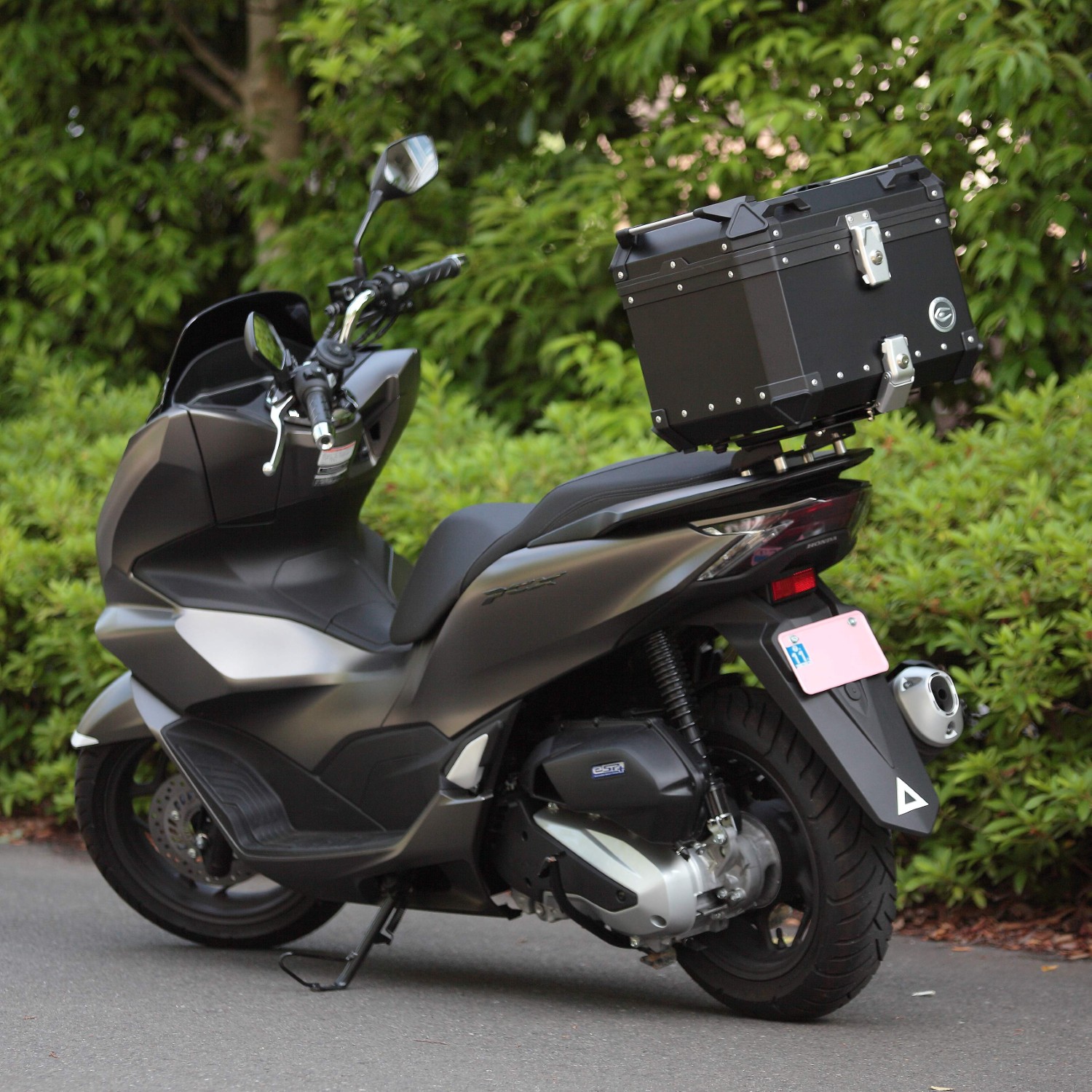 箱 pcx160（バイク用トップケース、リアボックス）（色：ブラック系