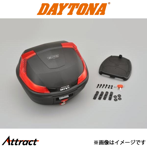 デイトナ バイク用 GIVI B37N モノロックケース 37L 未塗装ブラック 78037 daytona