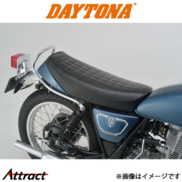 DAYTONA（バイク用品） - デイトナ 自動自転車用 ノスタルジックシート 黒いこと SR400/500 SR400FI用 99988 daytona