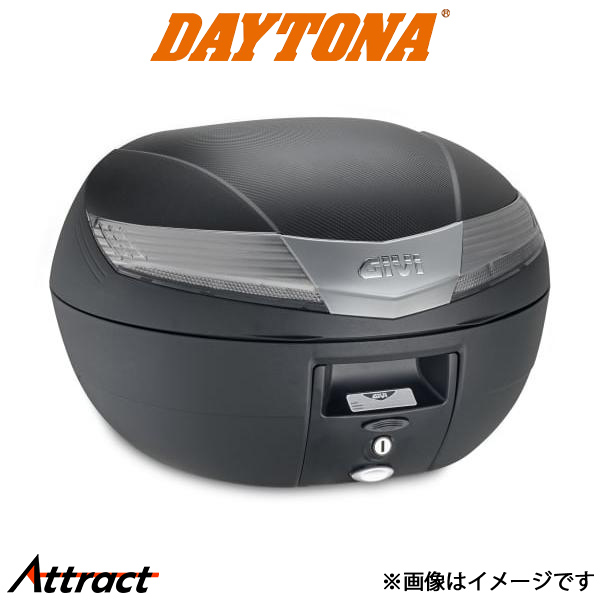 デイトナ バイク用 GIVI V40NT モノキーケース 40L TECH未塗装ブラック 93032 daytona