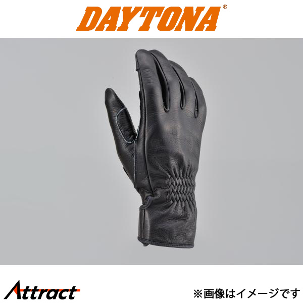 デイトナ バイク用 HBG-039内縫いガンカットロング ブラック バイク用品 96836 daytona