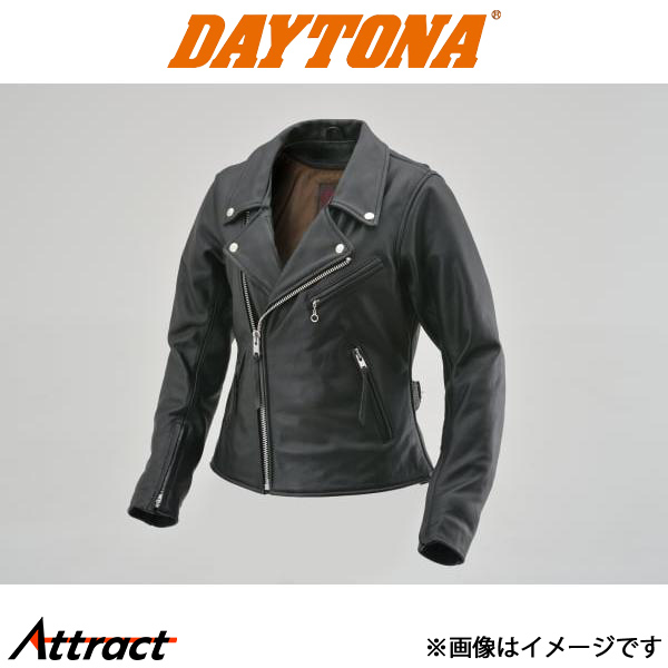 デイトナ バイク用 DL-003 ダブルライダースジャケット ブラック バイク 17817 daytona