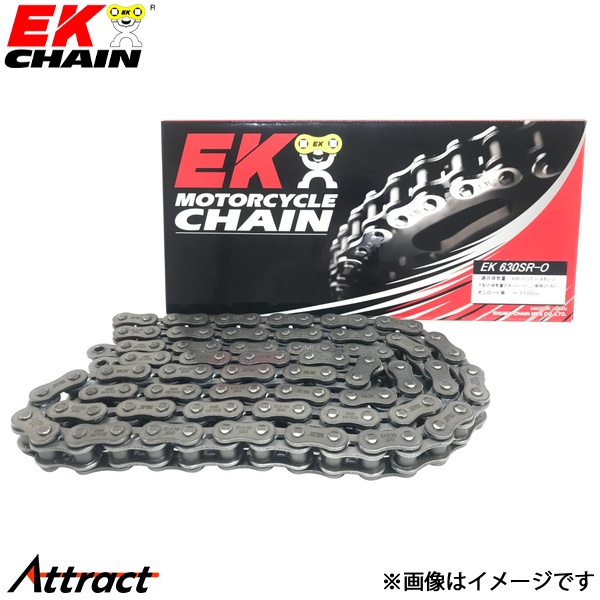江沼チェーン EKチェーン STDシリーズ 630SRO スチール 96L MLJ(標準) Oリングシール バイク用品