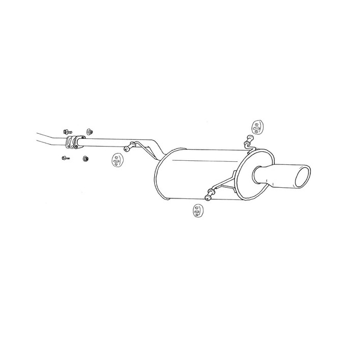フジツボ ワゴリス フォレスター E・GF-S...の詳細画像1