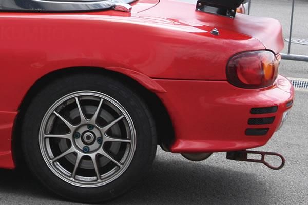 ガレージベリー NBロードスター リアバンパー T-Nゼロ ダクト付 FRP