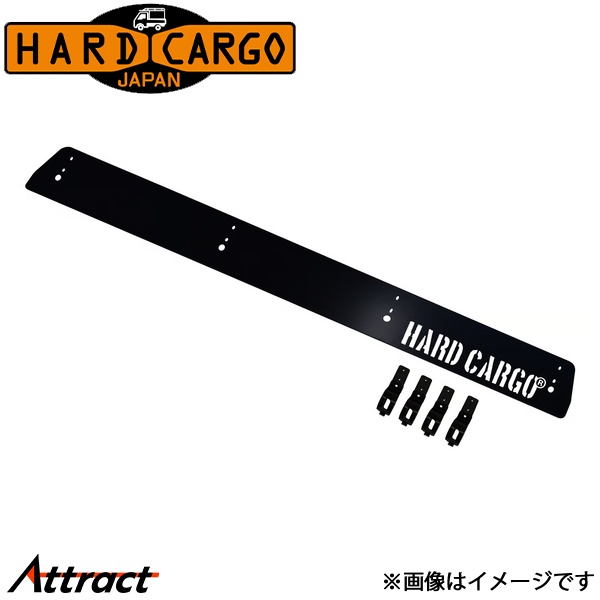 ハードカーゴ タウンエース ディフレクター HCロゴステッカーver. Mサイズ ホワイト HARD CARGO カスタムパーツ 外装パーツ