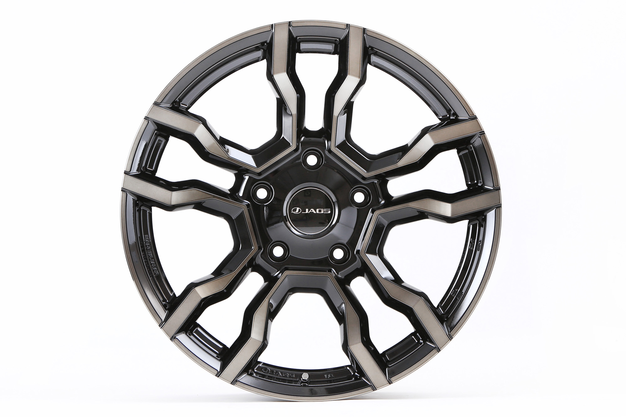ジャオス バッカスCM-11 ランドクルーザー 200系 アルミホイール 4本(20×9.5J 5-150 +53 ブラック)B881095SPB JAOS BACCHUS CM-11の画像