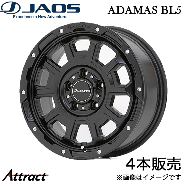 JAOS（ジャオス） アダマスBL5 RAV4 60系 アルミホイール 4本(16×7J 5