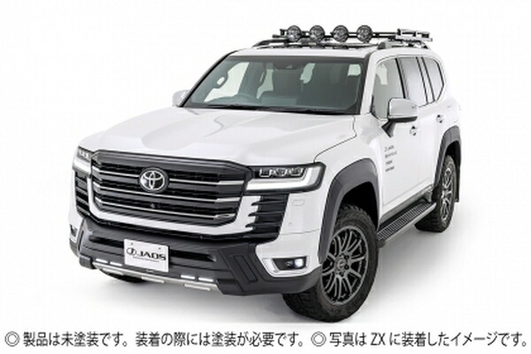 エアロー JAOS オーバーフェンダー type-S 未塗装品 ランドクルーザー 300