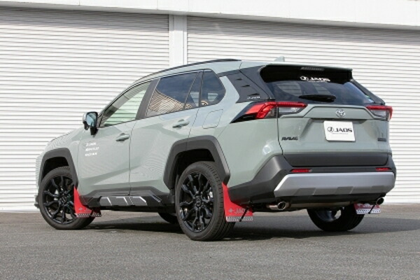 ジャオス RAV4 50系 マッドガードIII フロントセット(レッド)B621125F JAOS | JAOS | 02