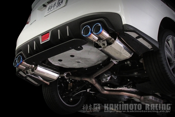 リアピースマフラーのみ純正戻し（スバル WRX STI・VAB）by