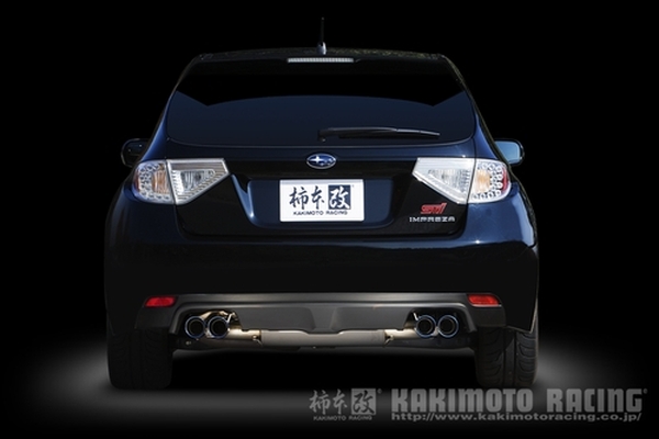インプレッサ GRB/GRF TRYFORCE Titan マフラー リアピース