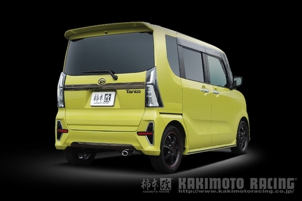 柿本改 タントカスタム 5BA-LA660S KRnoble Ellisse クリスタル マフラー JQR認証 D52326A 柿本レーシング スポーツマフラーの画像