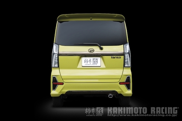 柿本改 タントカスタム 5BA-LA660S KRnoble Ellisse クリスタル マフラー JQR認証 D52326A 柿本レーシング スポーツマフラーの画像