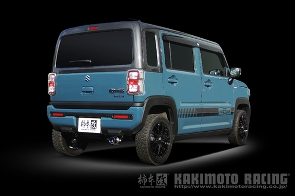 柿本改 ハスラー 4AA-MR52S GTbox 06&S マフラー JQR認証 S44359 柿本