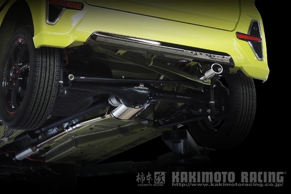 柿本改 タントカスタム 5BA-LA660S KRnoble Ellisse クリスタル マフラー JQR認証 D52326A 柿本レーシング スポーツマフラーの画像
