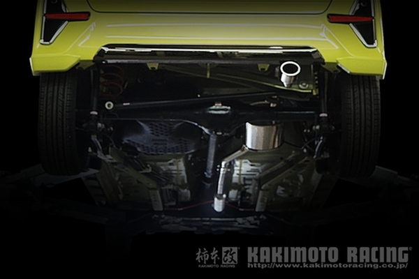 柿本改 タントカスタム 5BA-LA660S KRnoble Ellisse クリスタル マフラー JQR認証 D52326A 柿本レーシング スポーツマフラーの画像