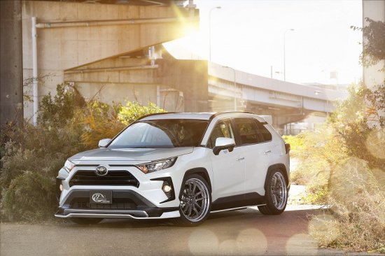 クール RAV4[新型]アイラインガーニッシュ 未塗装 RAV-SS KUHL エアロ
