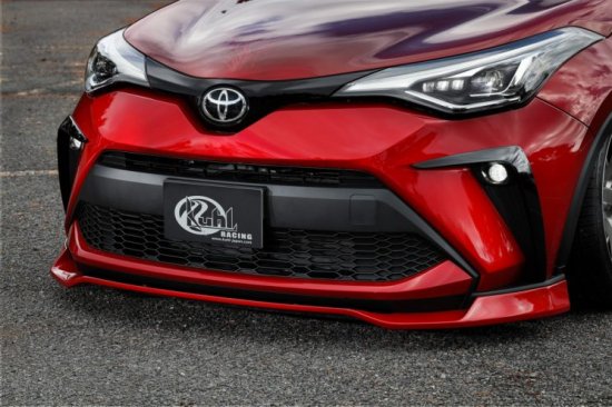 クール C-HR[後期型]フロントフォグガーニッシュ 1トーン塗装 Ver2 CHR