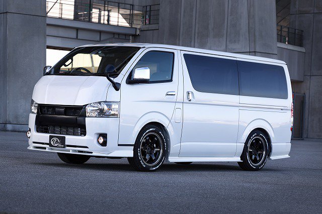 クール ハイエース 200系[4型以降ナロー センサーあり]フロントグリル