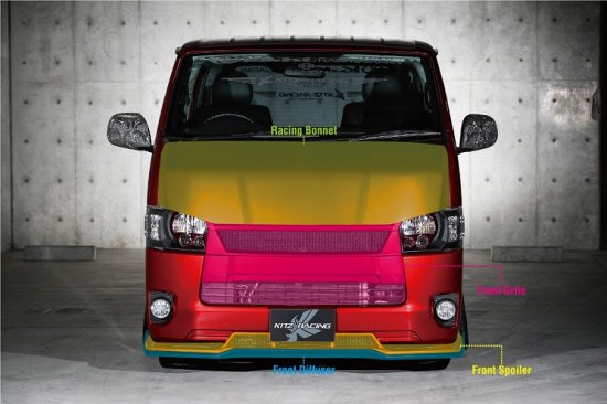 ハイエース ステップレスバンパー LEGARE ナロー用 リアバンパー タイプステップ/タイプステップ