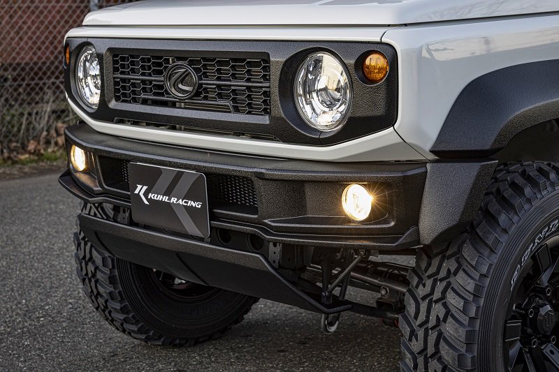 JB74W 純正フロントバンパー R6年新車外し品 ジムニーJB64新車外し純正フロントバンパー黒 XL