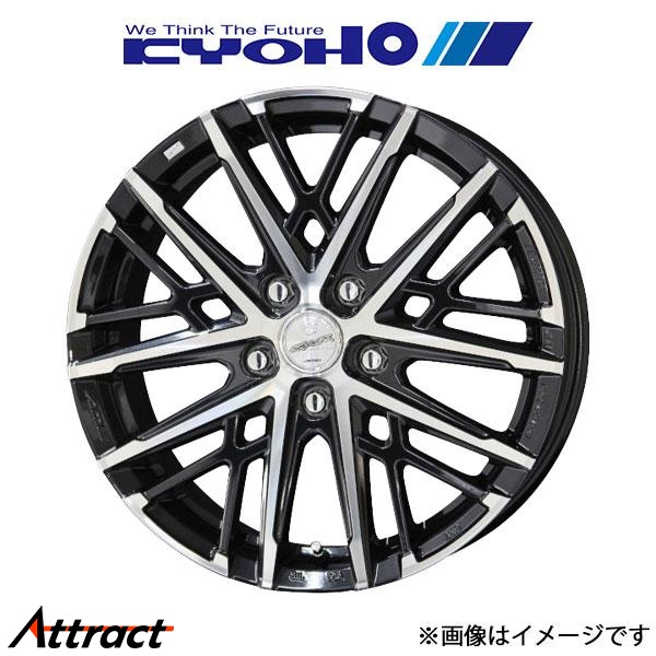 共豊 - 軽銀車輪 4本 平手打ち グレイヴ アルティス AVV50N(18×7.5J 5-114.3 INSET48 サファイアブラックポリッシュ)KYOHO タイヤ、ホイール-自動車