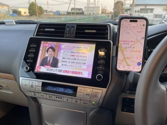 Landcruiser prado landlic プラド スマホホルダー 150プラド後期車用
