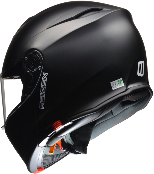 リード工業 REIZEN モジュラーヘルメット マットブラック Lサイズ (59