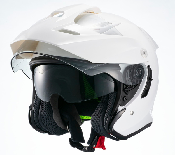 マルシン工業 MSJ1 TE-1 ジェットヘルメット ホワイト L(59?60cm