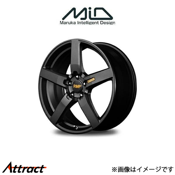 MID RMP 050F アルミホイール 4本 オデッセイ RC系(18×7J 5-114.3 INSET48 セミグロスガンメタ)