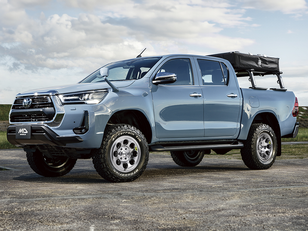 ガルシア　408 マルカサービス MID ガルシアパーム8 ハイラックス GUN125 アルミ