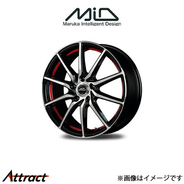 サマータイヤ MID シュナイダー RX810 ホイール ブラックポリッシュ