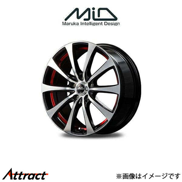 MID シュナイダー RX 01 アルミホイール 1本 MRワゴン 33系(12×3.5B MID シュナイダー RX 01 アルミホイール 1本 MRワゴン 33系(12×3.5B
