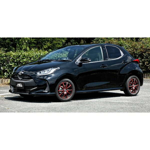 MID シュナイダー DR02 アルミホイール 4本 リーフ ZE0/AZE0(16×6.5J 5-114.3 INSET38 ブラックポリッシュ+ブラッククリア)SCHNEIDER | マルカサービス | 02